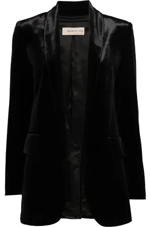 BLANCA Guarana velvet blazer