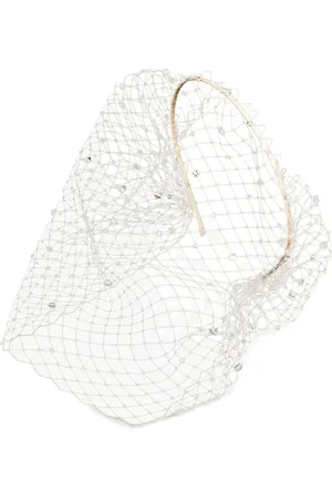 Jennifer Behr Sylvia voilette headband