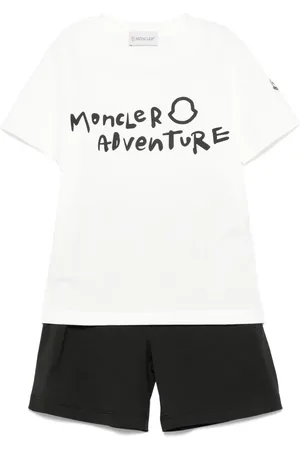 Moncler Logo-print shorts set
