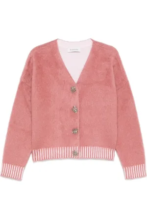 Lanvin Brushed-effect cardigan