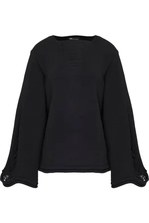 Uma Raquel Davidowicz Frayed-effect knit top