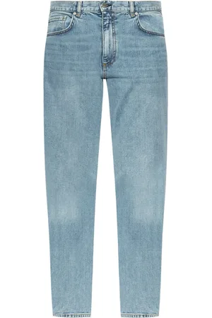 THEORY Logo-patch jeans