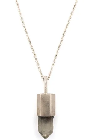 PARTS OF FOUR Talisman hematite pendant necklace