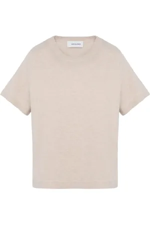 YVES SALOMON Fine-knit T-shirt