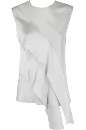 ANTONELLI Draped-detail blouse