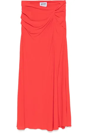 Moschino Knot-detail midi skirt