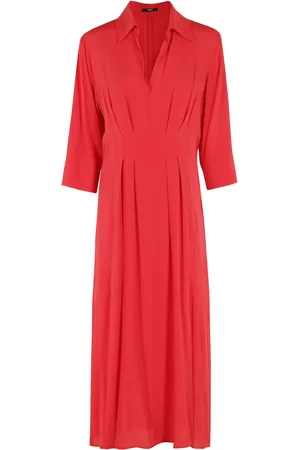 SEVENTY BY SERGIO TEGON Pleat-detail dress