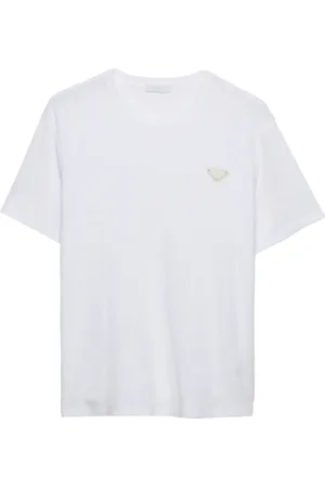 Prada Logo cotton t-shirt