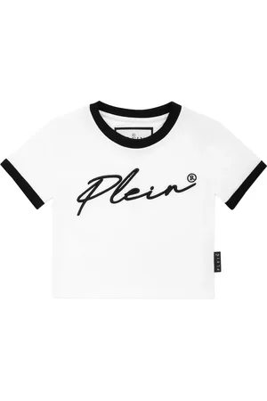 Philipp Plein Signature cropped T-shirt