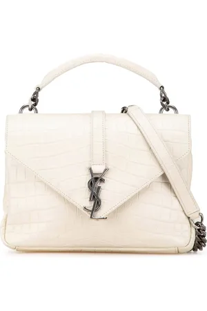 Saint Laurent 2016 Medium Embossed Calfskin College satchel