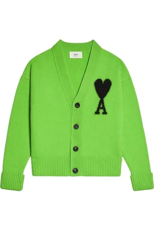Ami Oversize Ami De Coeur V-neck cardigan