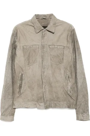 GIORGIO BRATO Frosted lambskin jacket