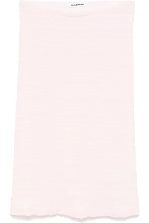 Jil Sander Crepe jersey midi skirt