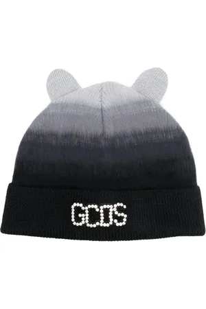 GCDS Teddy gradient-effect beanie