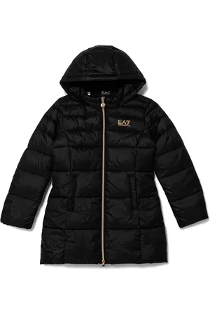 Emporio Armani Logo-print padded jacket