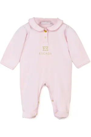 Escada Embroidered-logo babygrow