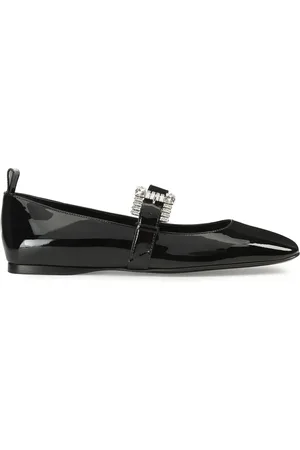 Sergio Rossi Sr Twenty leather ballerina shoes