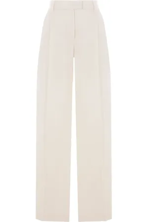 Brunello Cucinelli Monili-chain wide-leg trousers