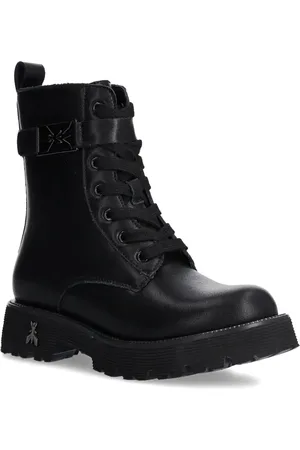 Patrizia Pepe Girl Logo-plaque boots