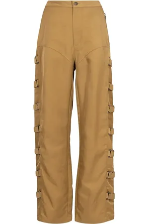 HONOR THE GIFT Mining strap-detail trousers