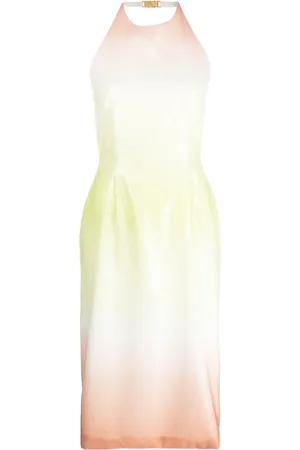GCDS Sequin-embellished halterneck dress