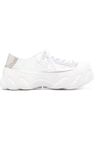GCDS Ibex transparent low-top sneakers