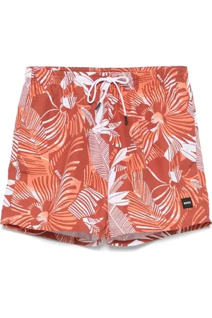 HUGO BOSS Printed swim shorts
