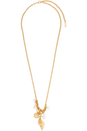 Chloé Shell-pendant necklace