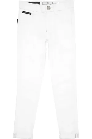 Philipp Plein Logo-patch jeans