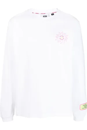GCDS Surfing Wirdo graphic-print T-shirt