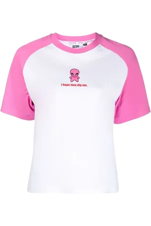 GCDS Raglan-sleeved T-shirt