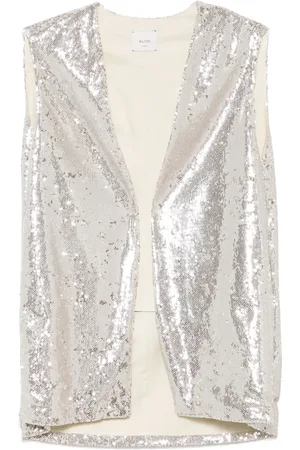 ALYSI Sequined gilet