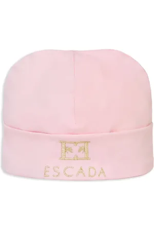 Escada Embroidered-logo beanie hat (set of two)