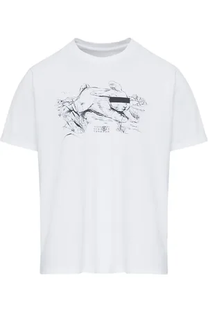 Maison Margiela Illustration-print T-shirt