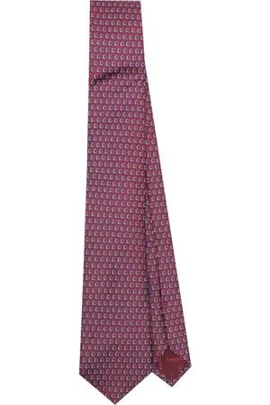 Salvatore Ferragamo Gancini-jacquard tie