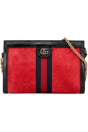 Gucci 2016-2025 Small Suede Ophidia Chain crossbody bag