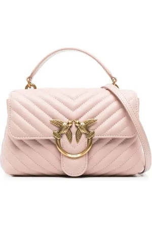 Pinko Love quilted top-handle bag