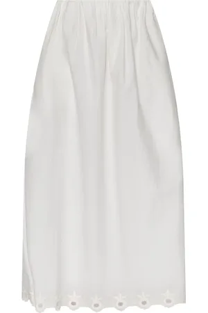 POSSE Embroidered hem skirt