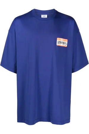 Vetements Logo-print cotton T-shirt