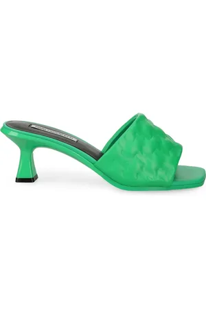 Karl Lagerfeld Monogram leather sandals