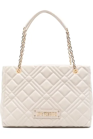 Moschino Logo-lettering tote bag