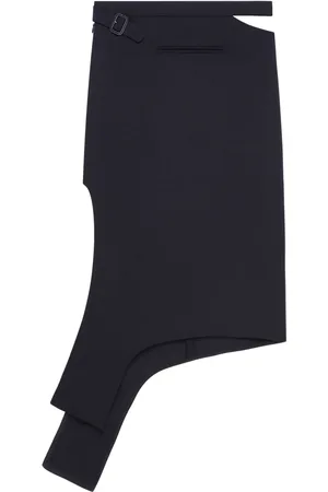 Courrèges Slash midi skirt