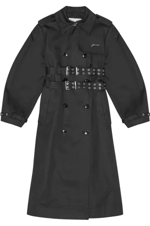 Ganni Organic-cotton trench coat