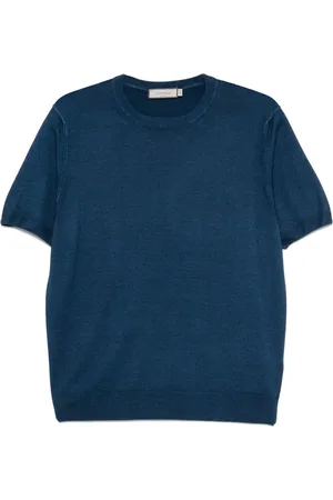 CANALI Fine-knit T-shirt