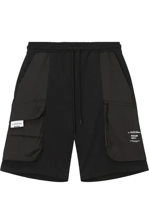 Musium Div. Logo-print cargo shorts