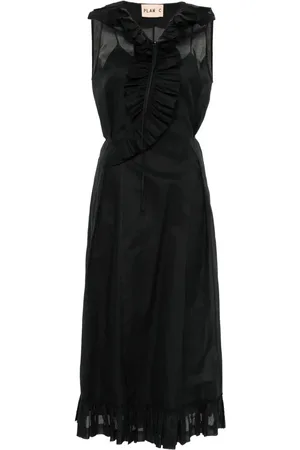 Plan C Wrap midi dress