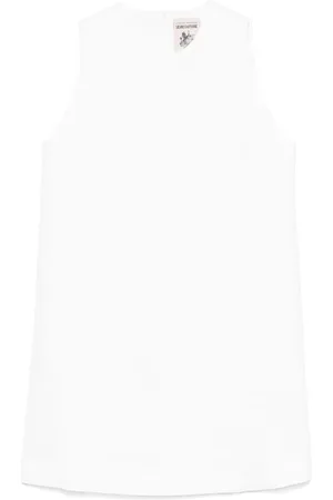 SEMICOUTURE Linen mini dress
