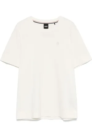 HUGO BOSS Logo-embroidered T-shirt