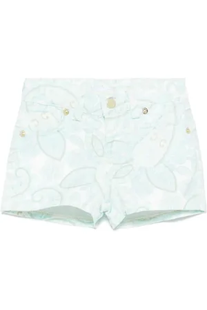MISS GRANT Paisley-print shorts