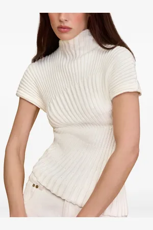 Cult Gaia Annemie knitted top